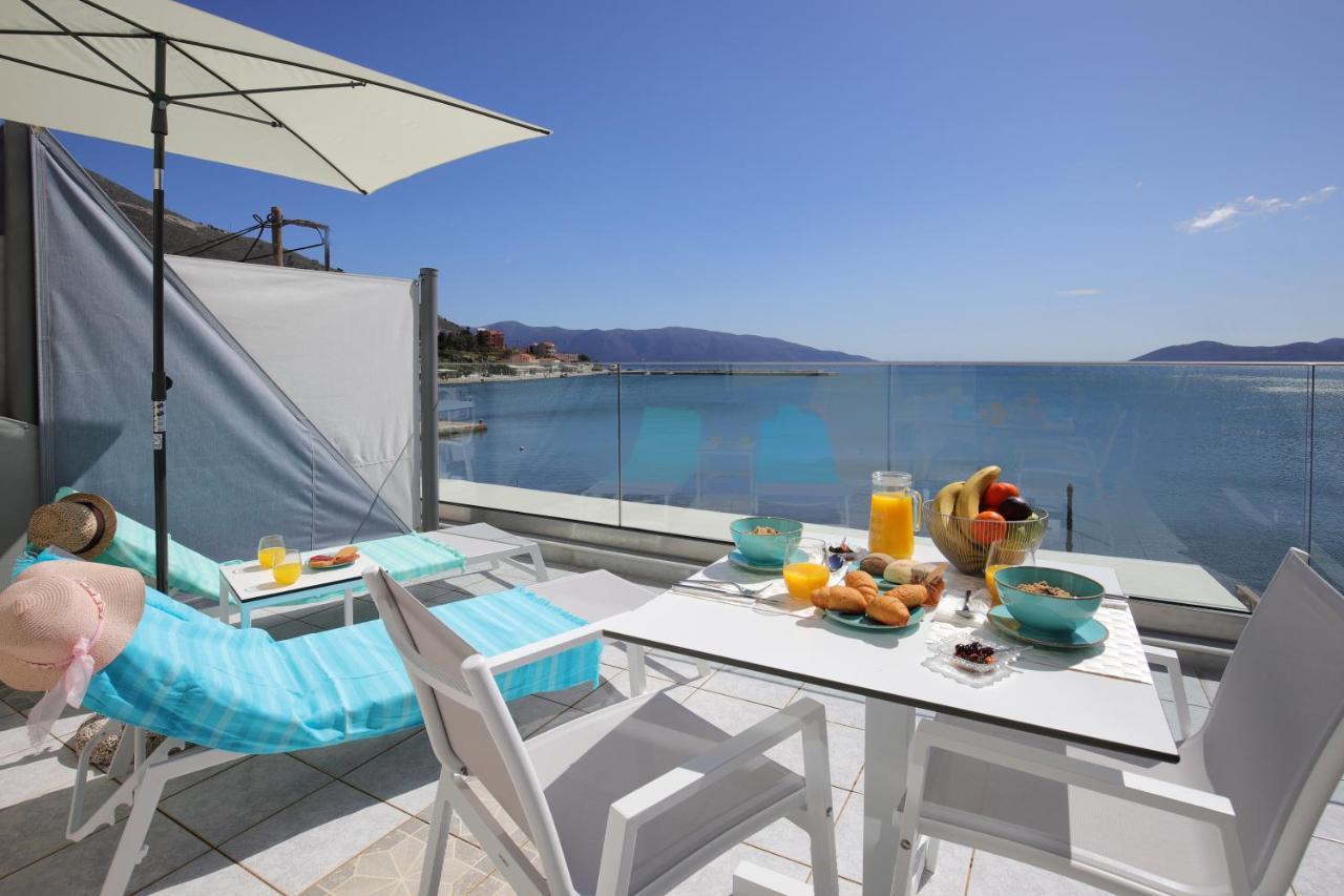 Sunrise Bay Apts Ajía Effimía Kültér fotó